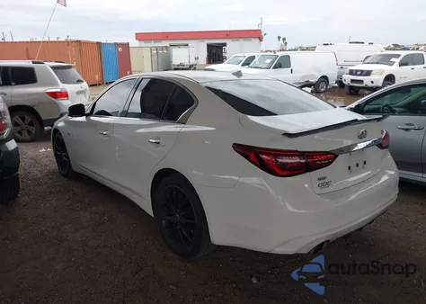 2018 Infiniti Q50 Luxe from USA, damaged, VIN JN1EV7AR2JM611075